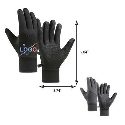 Fleece Gloves with Touch Screen Warmth